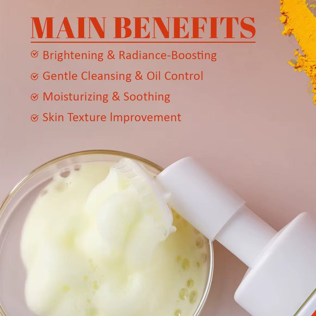 Turmeric Kojic Acid Foam Face Cleanser